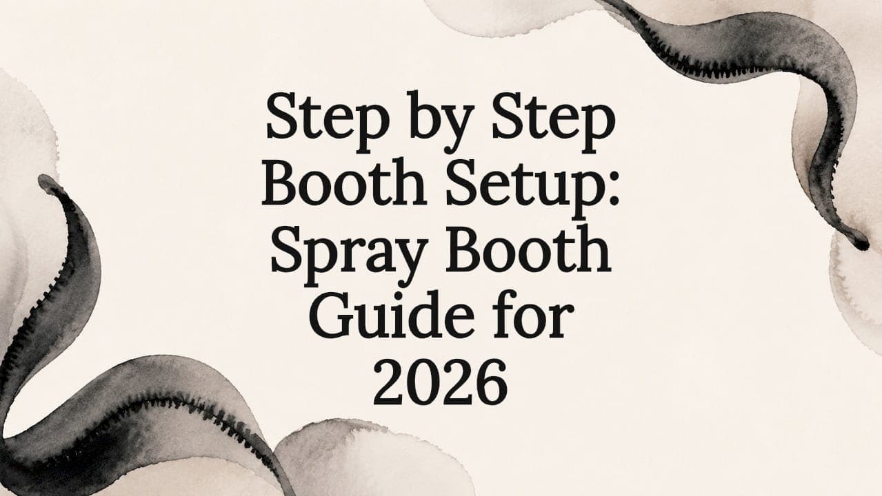 Step by Step Booth Setup: Spray Booth Guide for 2026