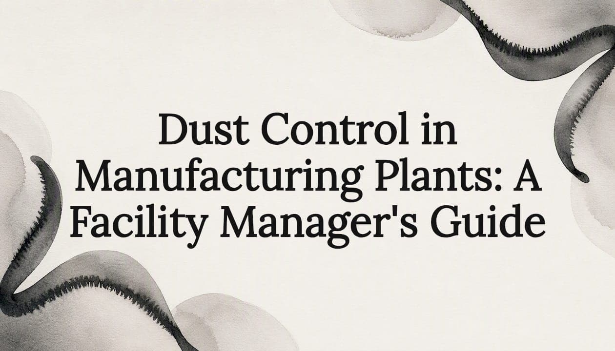 Dust Control in Manufacturing Plants: A Facility Manager's Guide